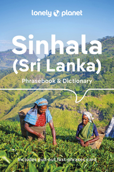 Paperback Lonely Planet Sinhala (Sri Lanka) Phrasebook & Dictionary Book