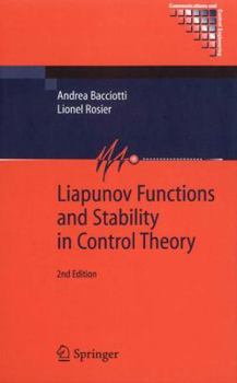 Paperback Liapunov Functions and Stability in Control Theory Book