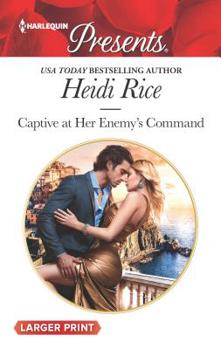 Mass Market Paperback Captive at Her Enemy's Command [Large Print] Book