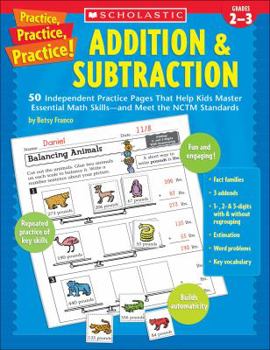 Paperback Addition & Subtraction Book