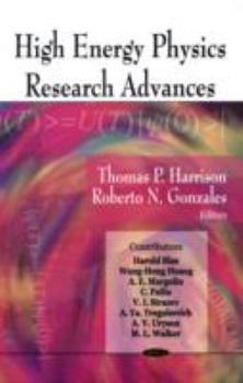 Hardcover High Energy Physics Research Advances Book