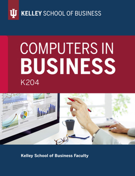 Paperback Computers in Business: K204 Book