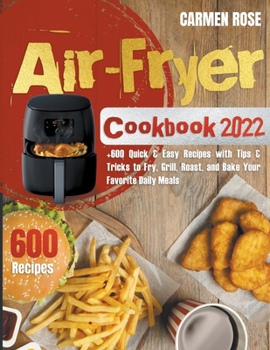Paperback Air Fryer Cookbook 2022 Book