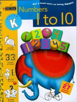 Paperback Numbers 1 to 10 (Kindergarten) Book