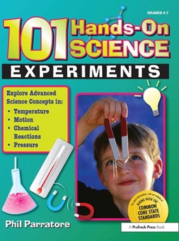 Paperback 101 Hands-On Science Experiments, Grades 4-7 Book