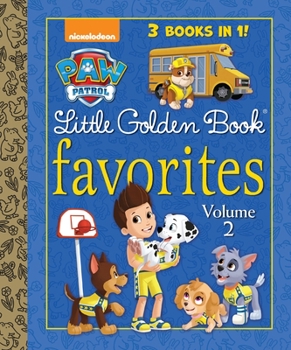 Hardcover Paw Patrol Little Golden Book Favorites, Volume 2 (Paw Patrol) Book