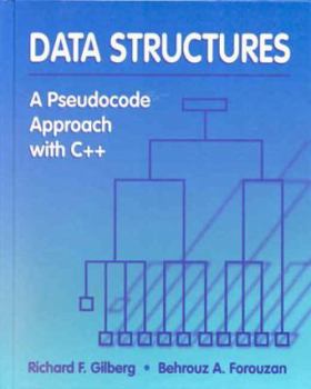 Hardcover Data Structures: A Pseudocode Approach with C]+ Book