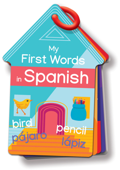 Hardcover Flash Cards: My First Words in Spanish Book