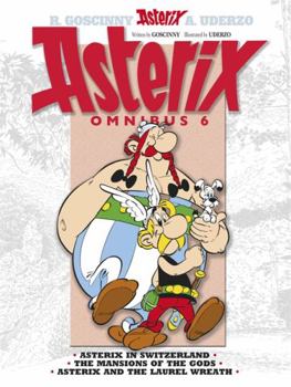 Hardcover Asterix Omnibus 6 Book
