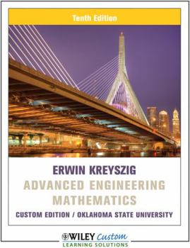 Paperback Advanced Engineering Mathematics Custom Edition Oklahoma State University [Unknown] Book