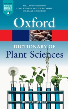 Paperback A Dictionary of Plant Sciences Book