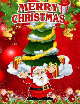 Merry Christmas: An Adult Coloring Book with Fun, Easy, and Relaxing Designs