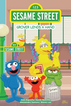 Hardcover Sesame Street: Grover Lends a Hand Book