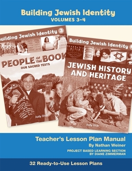 Paperback Building Jewish Identity Lesson Plan Manual (Vol 3&4) Book