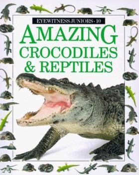 Paperback Amazing Crocodiles and Reptiles Book