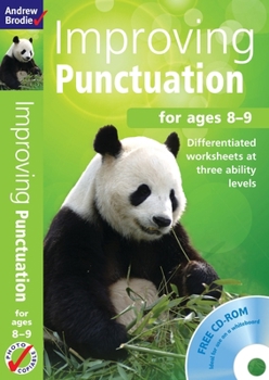 Paperback Improving Punctuation for Ages 8-9 Book