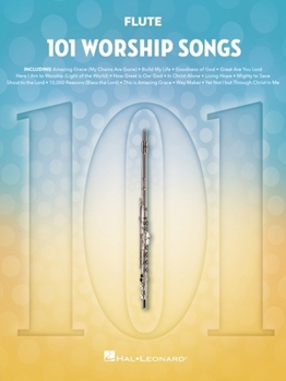 Paperback 101 Worship Songs for Flute Book
