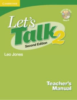 Paperback Let's Talk Level 2 Teacher's Manual 2 with Audio CD [With CD] Book