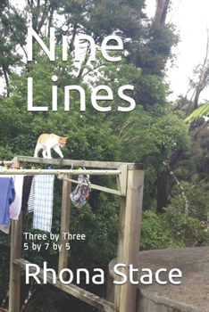 Paperback Nine Lines: Three by Three 5 by 7 by 5 Book