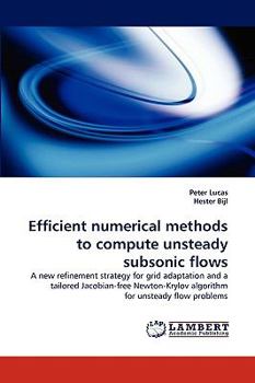Paperback Efficient Numerical Methods to Compute Unsteady Subsonic Flows Book