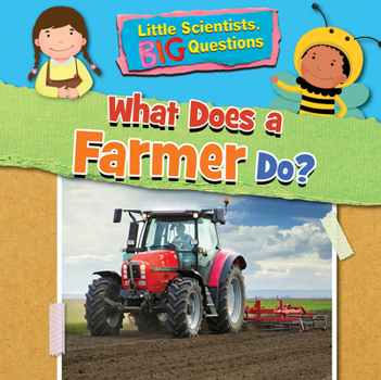 Library Binding What Does a Farmer Do? Book