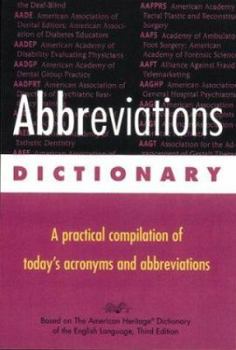 Hardcover Abbreviations Dictionary CL Book