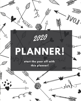 Paperback 2020 Weekly Planner: The Ultimate Weekly Planner Journal Notebook 8x10 136pgs For All Your Needs! Book