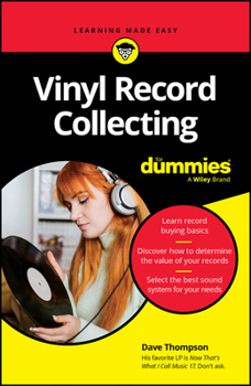 Paperback Vinyl Record Collecting for Dummies Book