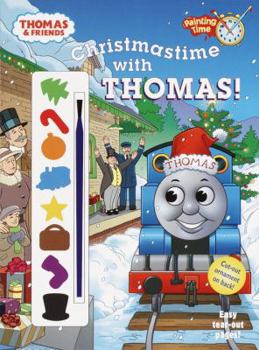 Christmastime With Thomas (Painting Time) - Book  of the Thomas and Friends