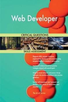 Paperback Web Developer Critical Questions Skills Assessment Book