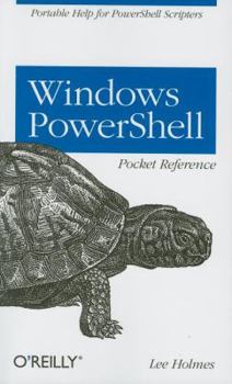 Paperback Windows PowerShell Pocket Reference Book