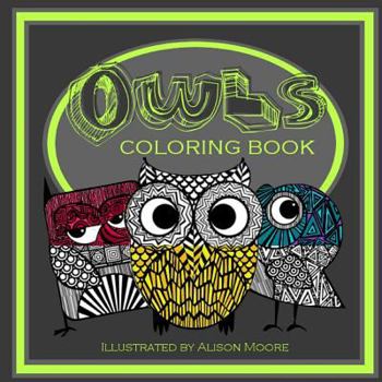 Paperback Owls: Coloring Book