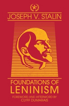 Paperback Foundations of Leninism Book
