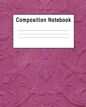 Composition Notebook: Pink Purple Abstract Geometric