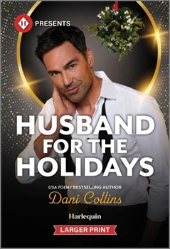 Mass Market Paperback Husband for the Holidays [Large Print] Book