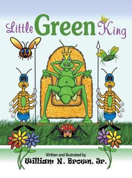 Hardcover Little Green King Book