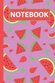Notebook: Colorful Watermelon Journal for Kids to Write in