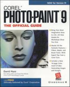 Paperback Corel PHOTO-PAINT 9 the Official Guide Book
