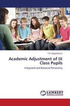 Paperback Academic Adjustment of IX Class Pupils Book