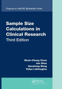 Hardcover Sample Size Calculations in Clinical Research Book