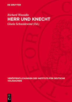 Herr Und Knecht: Antifeudale Sagen Aus Mecklenburg