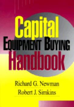 Hardcover Capital Equipment Buying Handbook Book