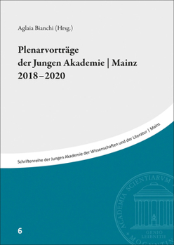 Paperback Plenarvortrage Der Jungen Akademie U Mainz 2018-2020 [German] Book