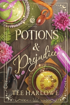 Paperback Potions & Prejudice: A Cozy Fantasy Romance Book