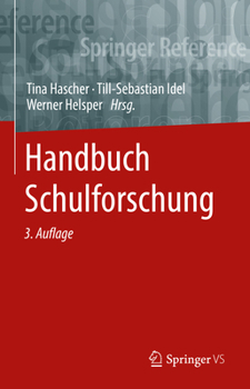 Hardcover Handbuch Schulforschung [German] Book