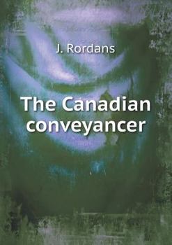 Paperback The Canadian Conveyancer Book