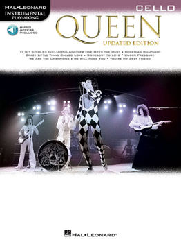 Paperback Queen Instrumental Play-Along - Cello Book/Online Audio Book