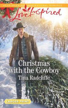 Mass Market Paperback Christmas with the Cowboy [Large Print] Book