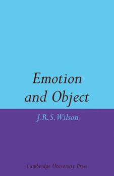 Paperback Emotion and Object Book