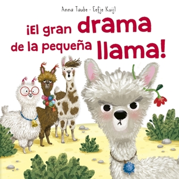 Hardcover El Gran Drama de la Pequena Llama! [Spanish] Book